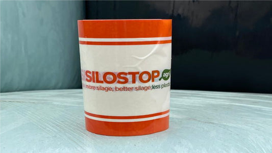 Roll of Silostop Silopatches, silage sheet repair tape